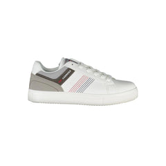 Carrera White Polyester Sneaker - EU43/US10 - Sneakers