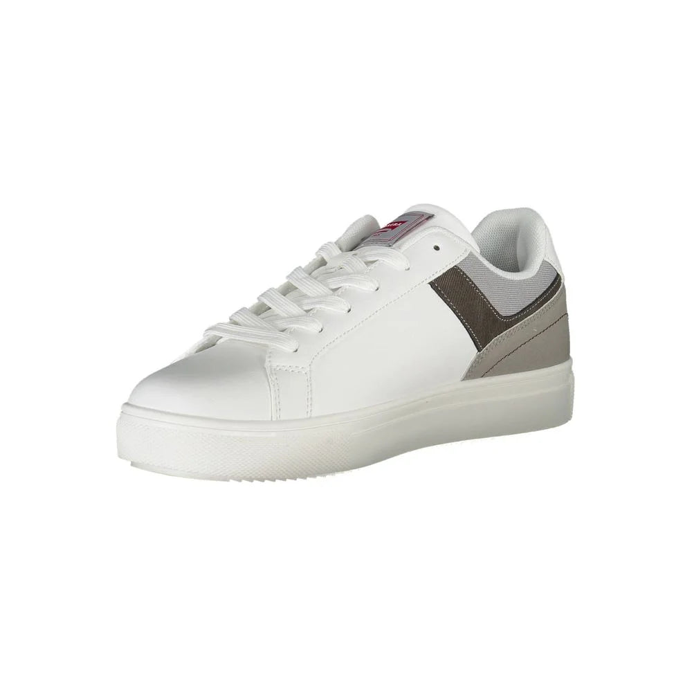 Carrera White Polyester Sneaker - EU43/US10 - Sneakers