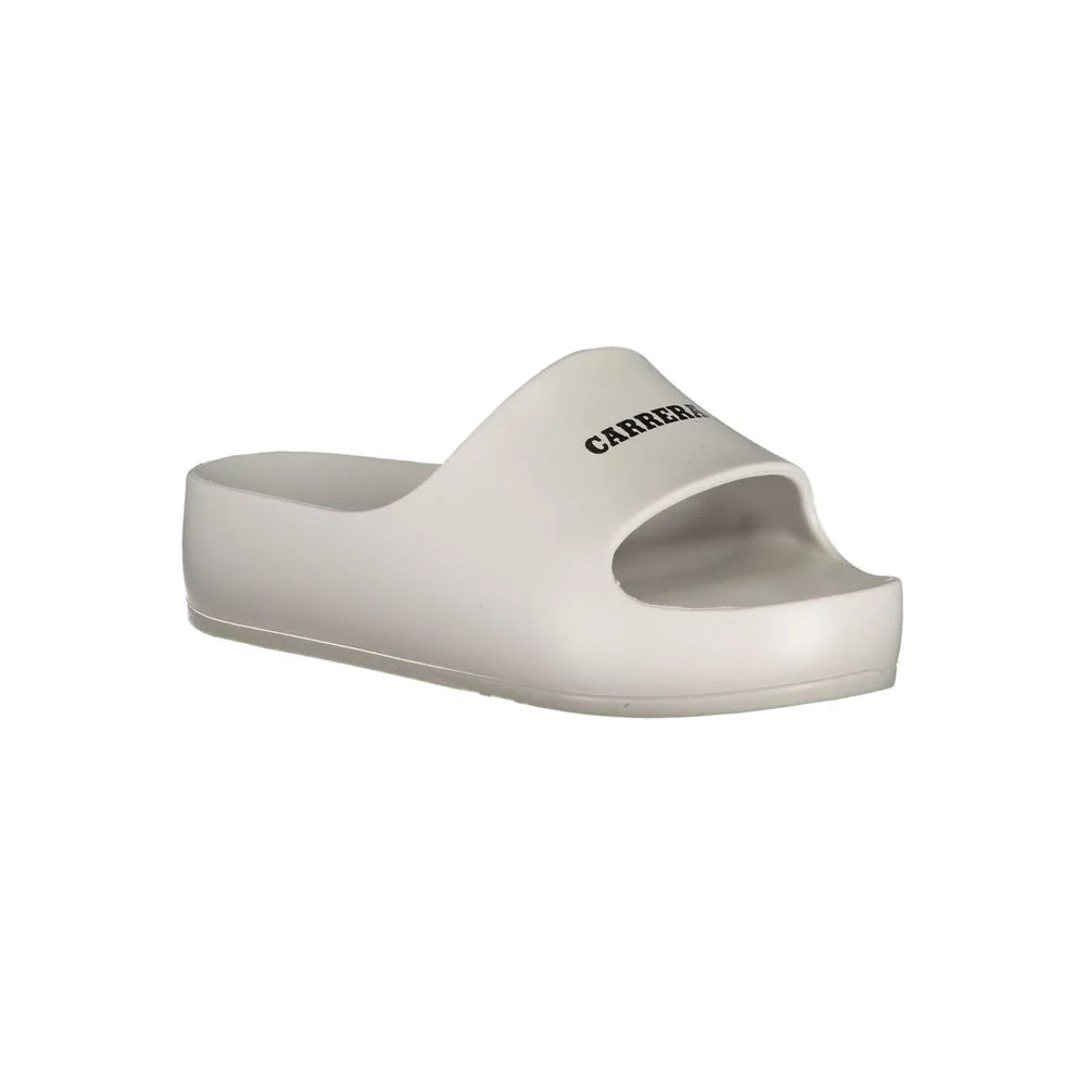 Carrera White Polyethylene Sandal - Sandals