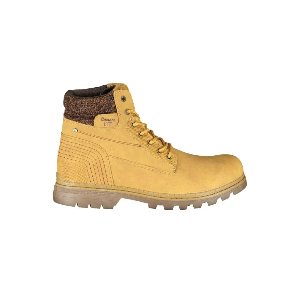 Carrera Yellow Polyester Ankle - Boots