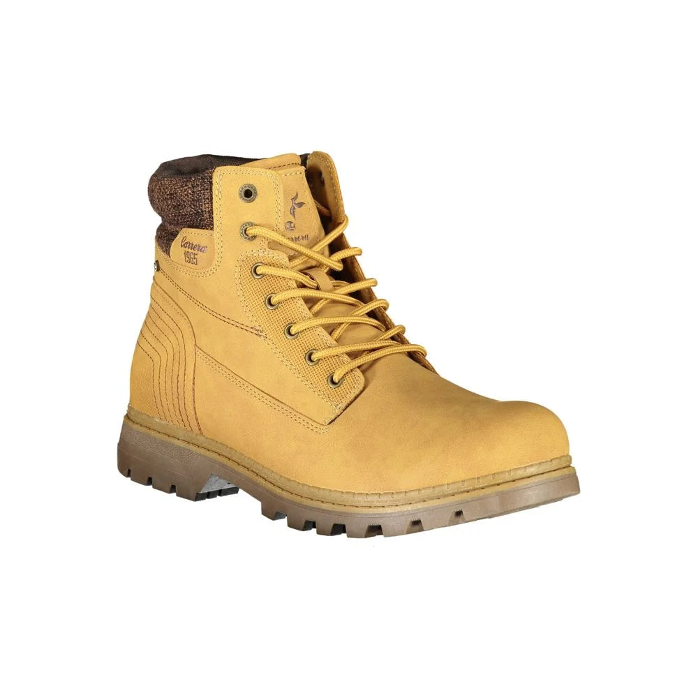 Carrera Yellow Polyester Ankle - Boots