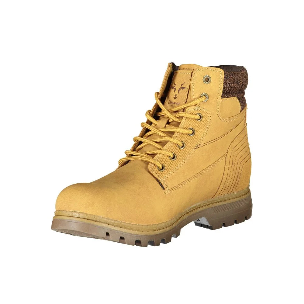 Carrera Yellow Polyester Ankle - Boots