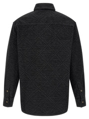Casablanca Black Cotton Blouse - XL