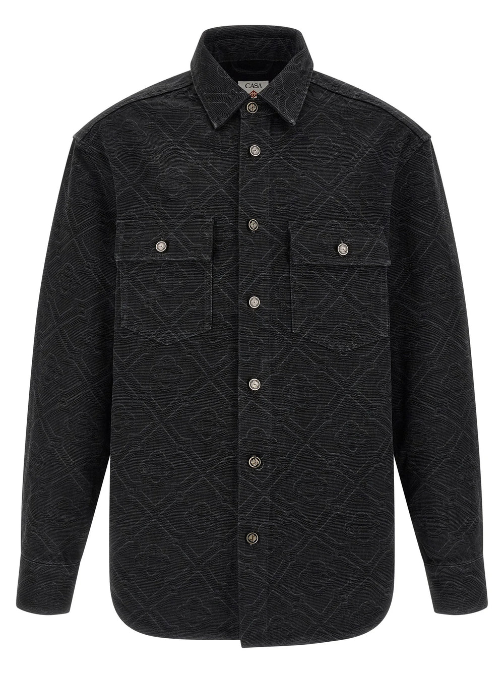 Casablanca Black Cotton Blouse - XL
