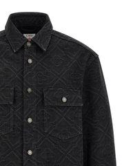 Casablanca Black Cotton Blouse - XL