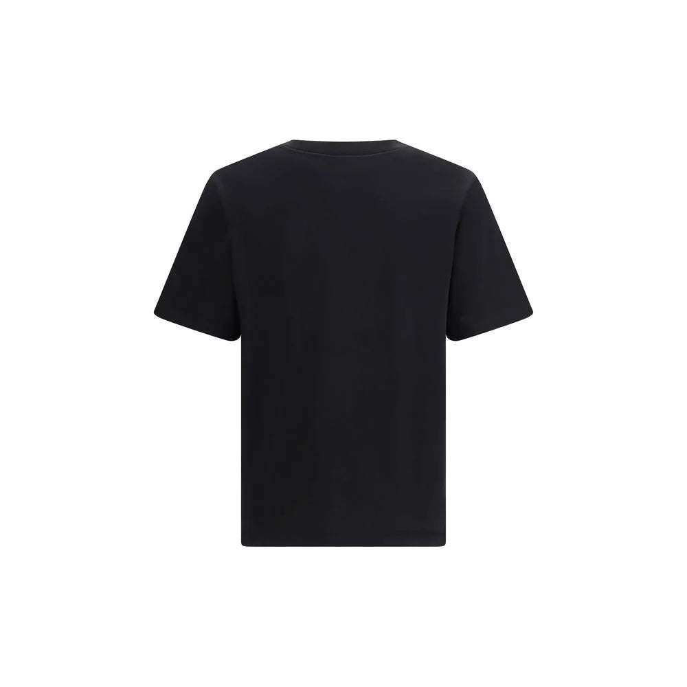 Casablanca Black Cotton T-Shirt