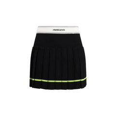 Casablanca Black Viscose Mini Skirt