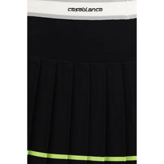 Casablanca Black Viscose Mini Skirt