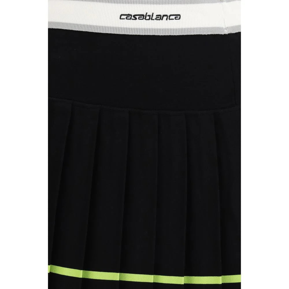 Casablanca Black Viscose Mini Skirt - L
