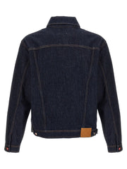 Casablanca Blue Cotton Denim Jacket - XL