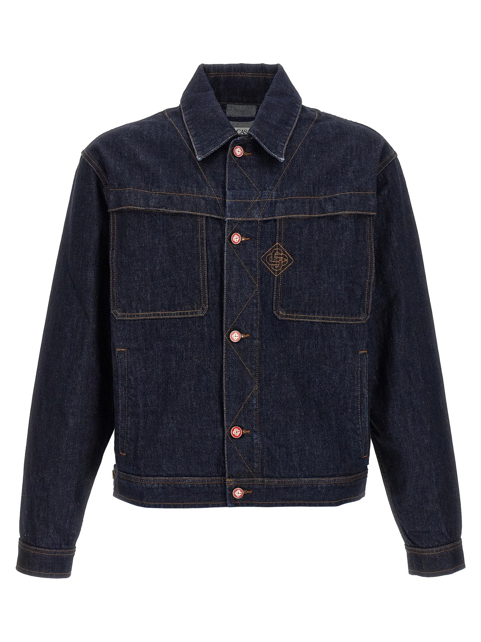 Casablanca Blue Cotton Denim Jacket - XL