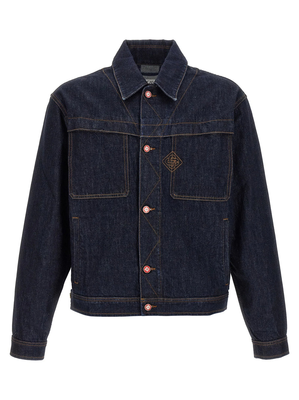 Casablanca Blue Cotton Denim Jacket - XL