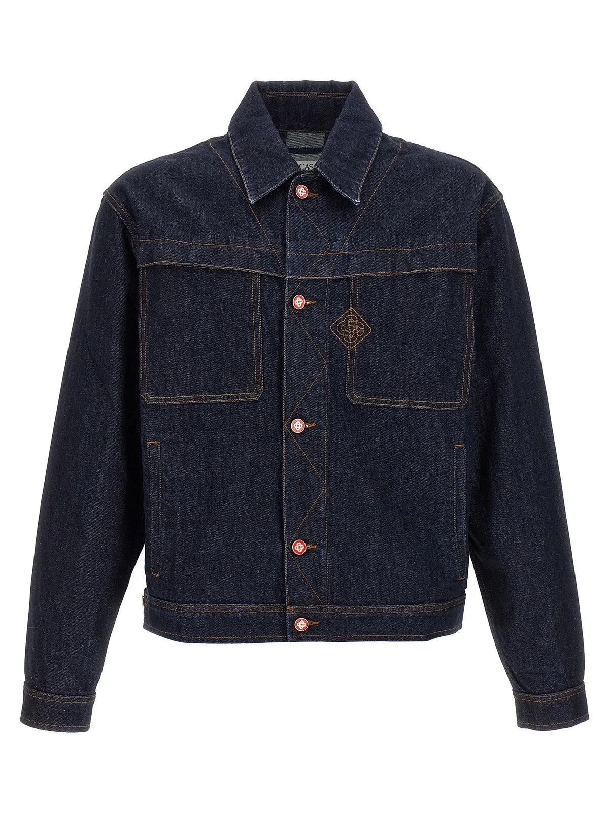 Casablanca Blue Cotton Denim Jacket - XL