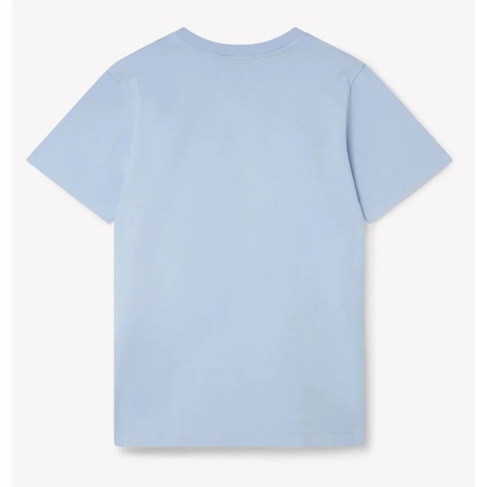 Casablanca Blue Cotton T-Shirt - XL - T-Shirts