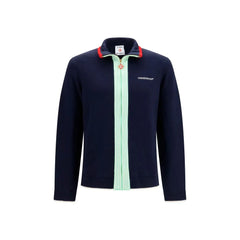 Casablanca Blue Wool Oves Aries Full-Length Jacket - M