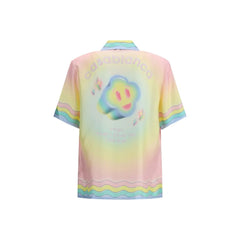 Casablanca Multicolor Silk Pattern Shirt - S