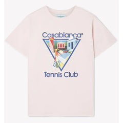 Casablanca Pink Cotton T-Shirt - T-Shirts