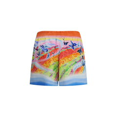Casablanca Teacher Butterfly Landscape Shorts - Shorts