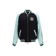 Casablanca Two-tone satin bomber Jacket - Bomber Jackets