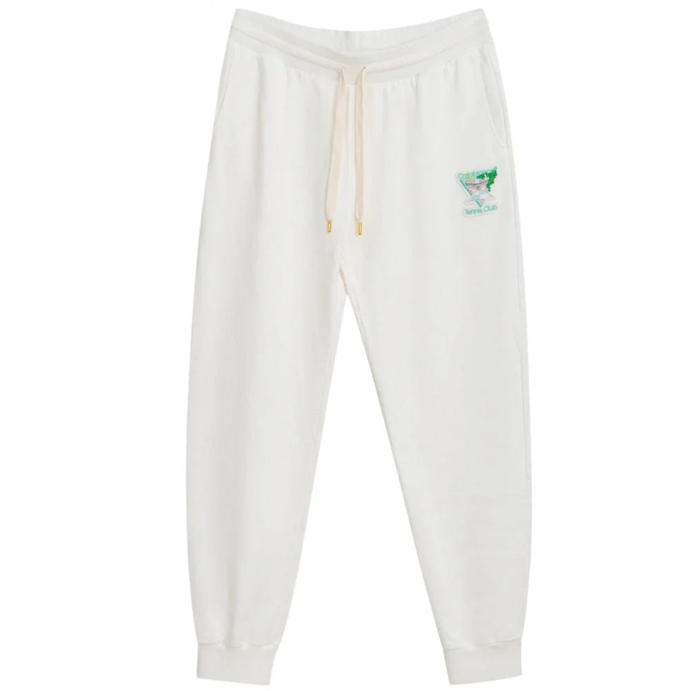 Casablanca White Cotton Athletic Pant - XL - Joggers