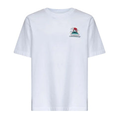Casablanca White Cotton T-Shirt