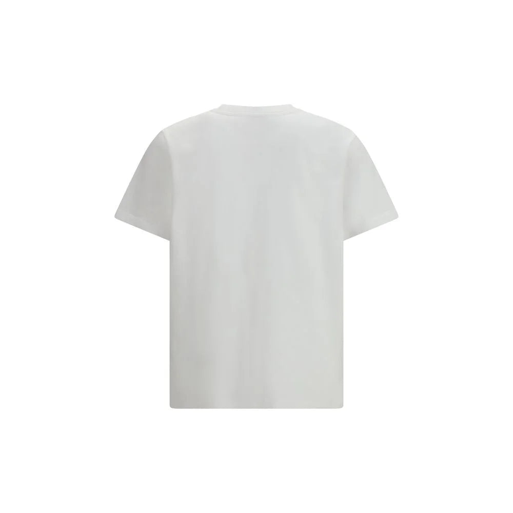 Casablanca White Cotton T-Shirt