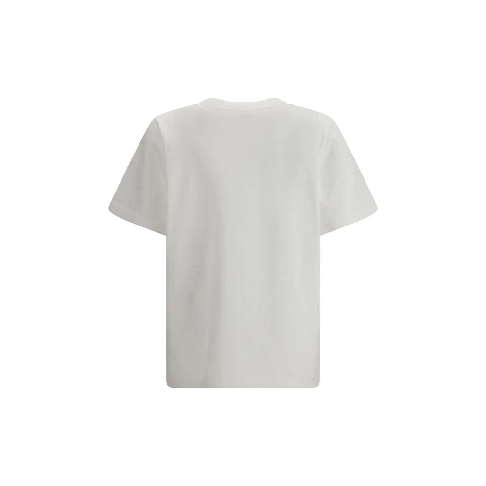 Casablanca White Cotton T-Shirt