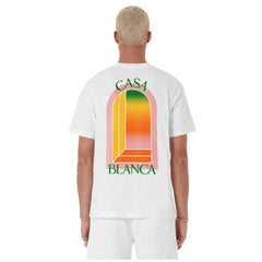 Casablanca White Cotton T-Shirt