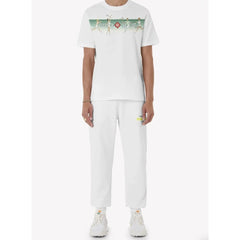 Casablanca White Cotton T-Shirt - T-Shirts