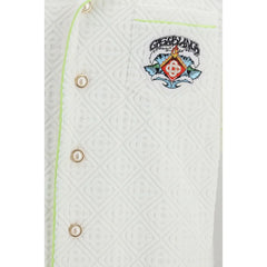 Casablanca White Denim Shirt
