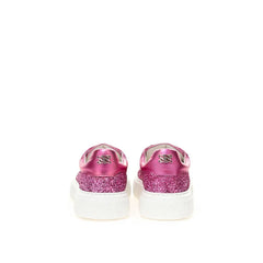 Casadei Fuchsia Elegance Leather Sneakers - EU35/US5 - Sneakers