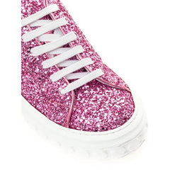 Sneakersy Casadei Fuksja Elegance Skóra - EU35/US5