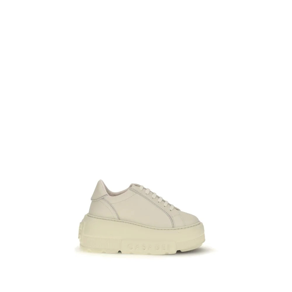 Casadei White Rubber Chunky Sneakers - EU37.5/US7.5 - Sneakers