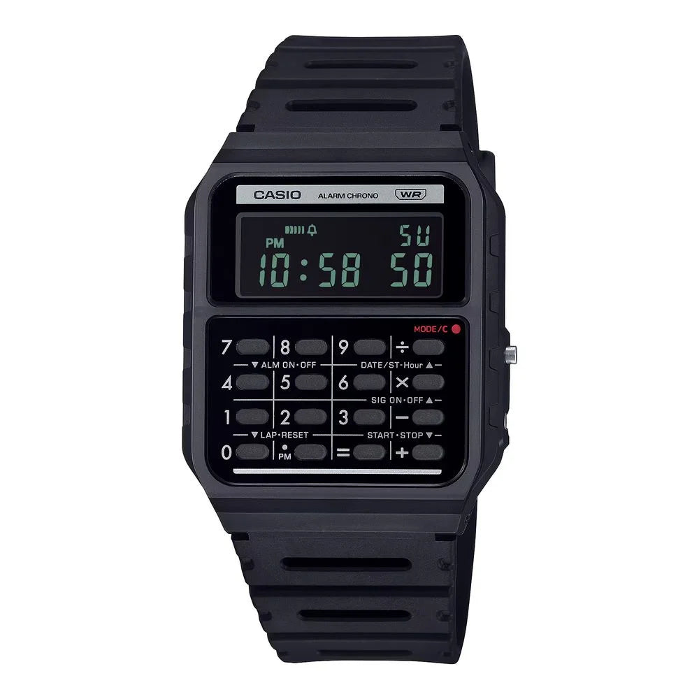 Casio Black Resin Digital Watch