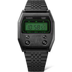 Casio Black Stainless Steel Digital Watch