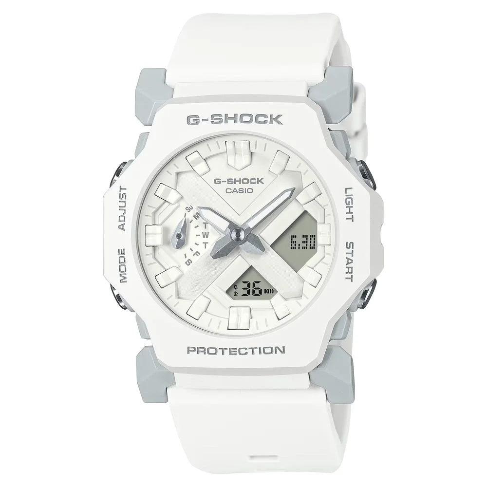 Casio White Resin Sport Watch