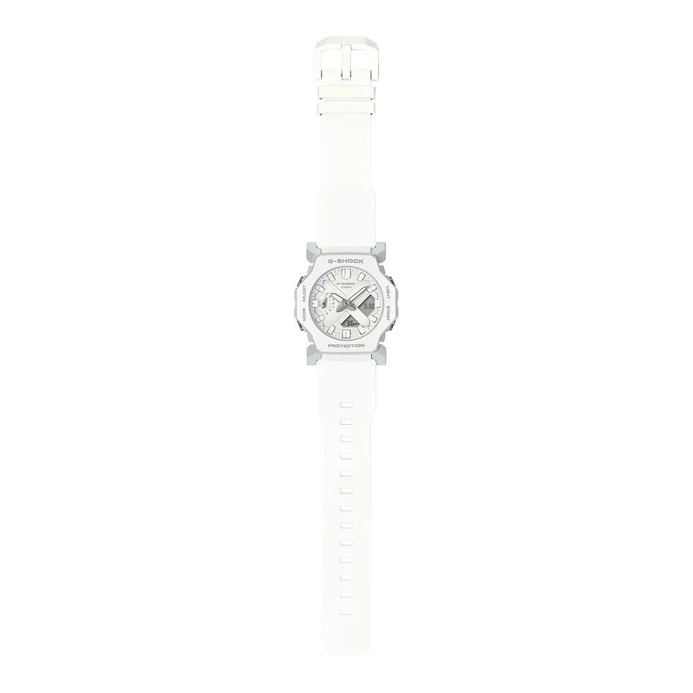 Casio White Resin Sport Watch