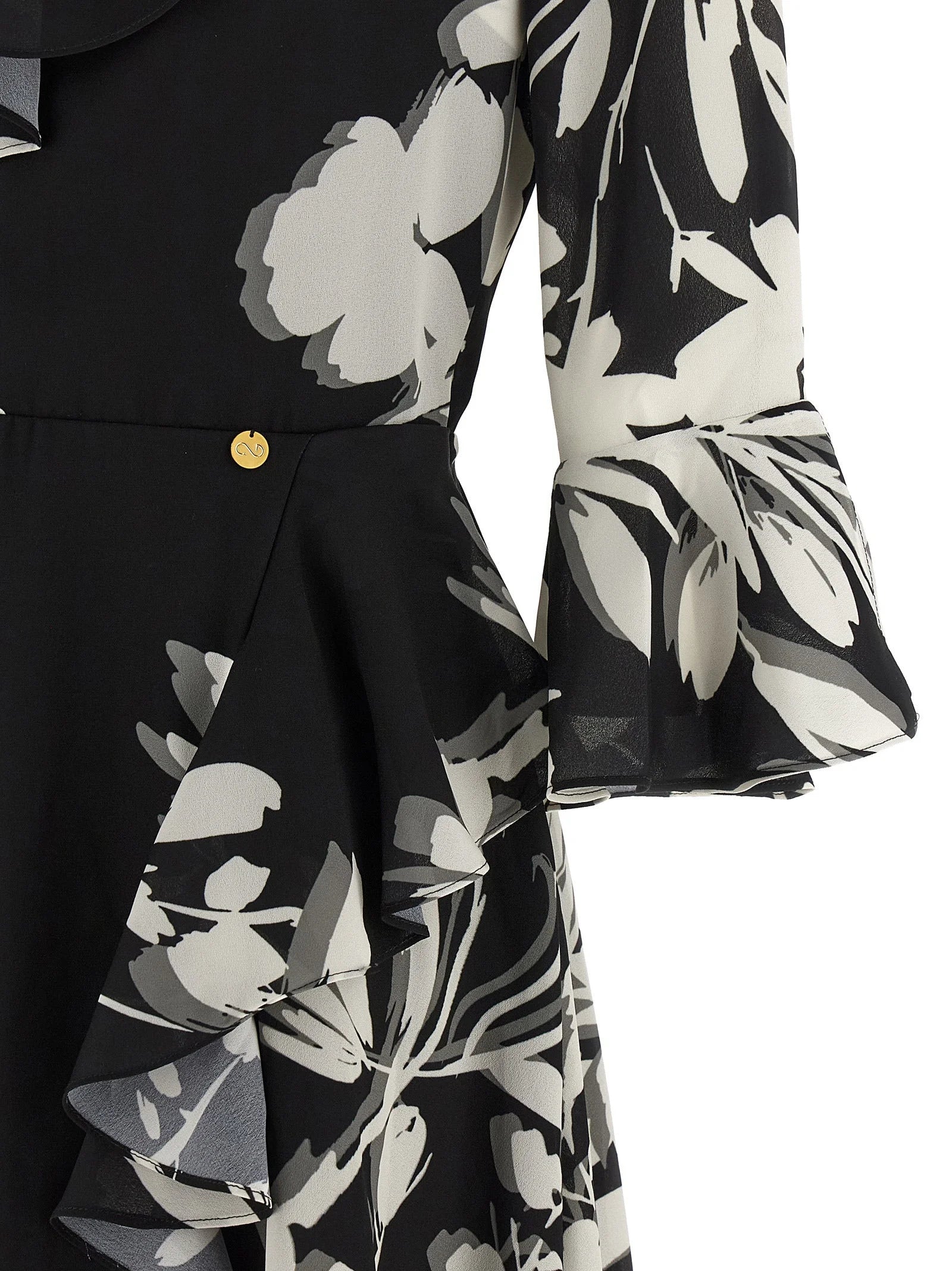 CATALINA Bicolor Recycled Polyester Midi Dress