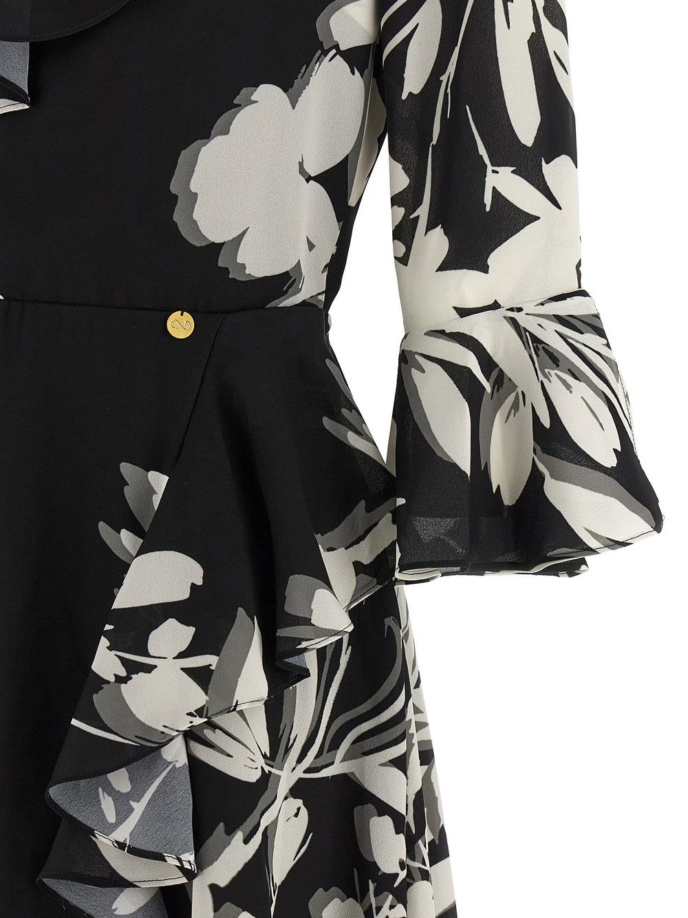 CATALINA Bicolor Recycled Polyester Midi Dress