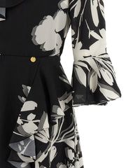 CATALINA Bicolor Recycled Polyester Midi Dress