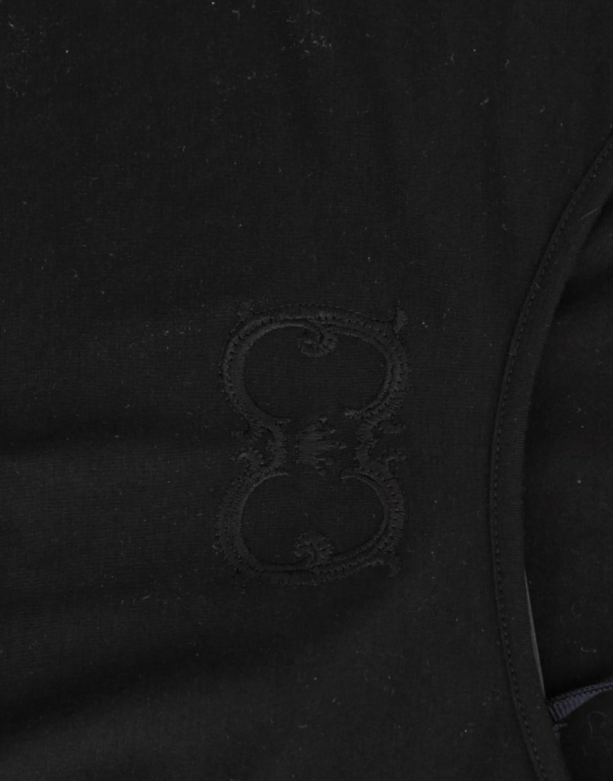 Cavalli Black Cotton Top - Tank Tops