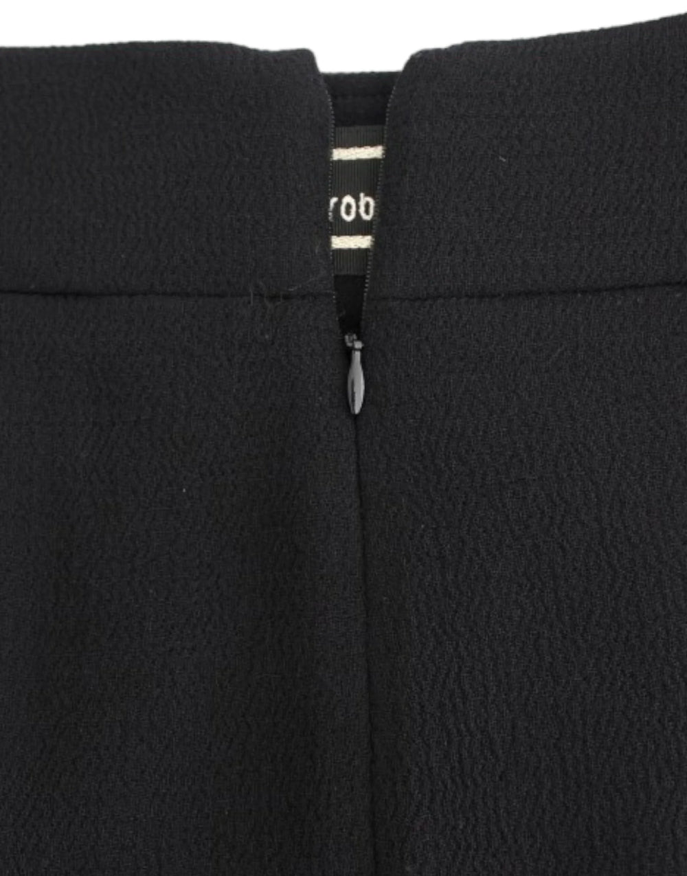 Cavalli Black wool pencil skirt - Skirts