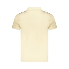 Cavalli Class Beige Cotton Men Polo Shirt - XXL - Polos