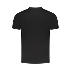 Cavalli Class Black Cotton Men T-Shirt - T-Shirts