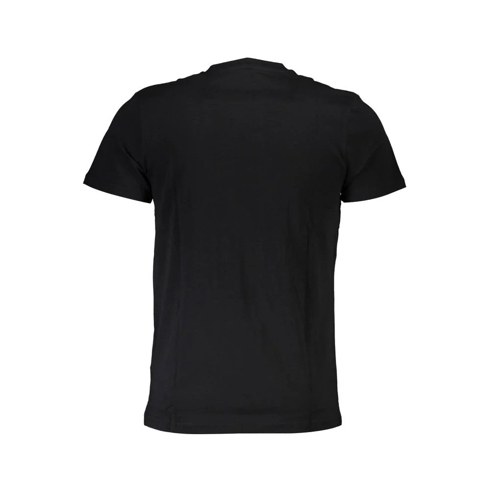 Cavalli Class Black Cotton Men T-Shirt - XL - T-Shirts