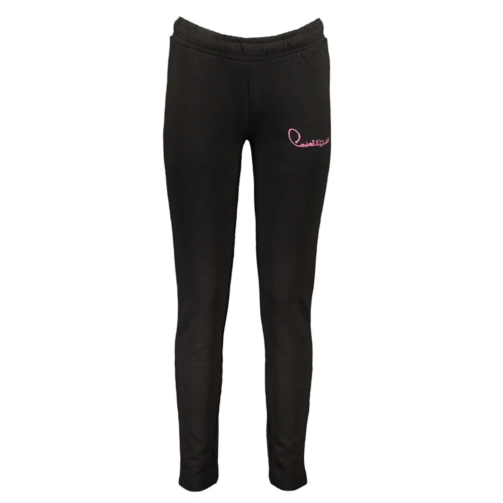 Cavalli Class Black Cotton Pant - M - Joggers