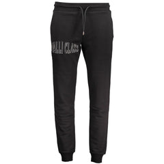 Cavalli Class Black Cotton Pant - S