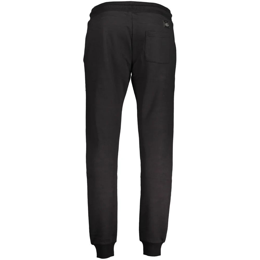 Cavalli Class Black Cotton Pant - S