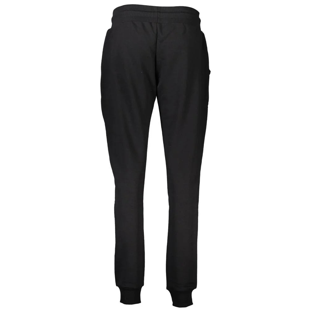 Cavalli Class Black Cotton Pant - S - Joggers