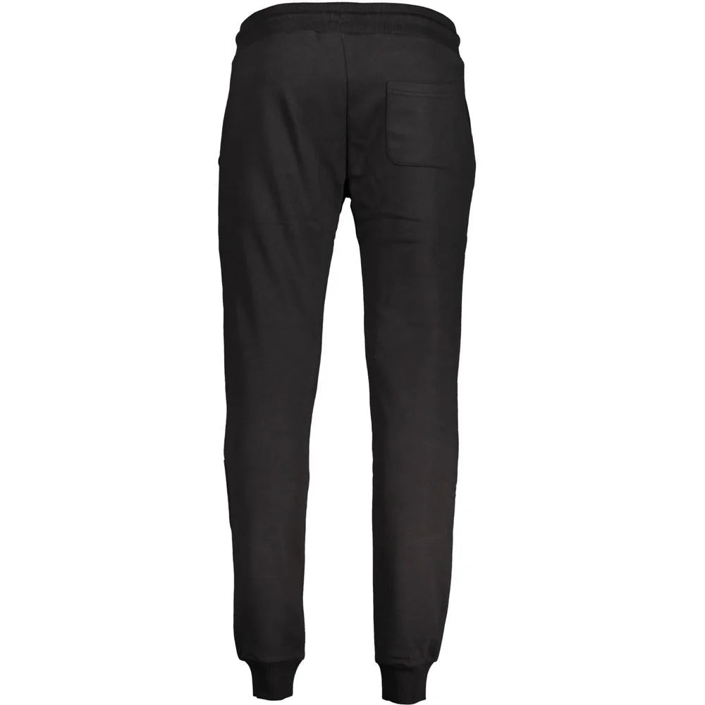 Cavalli Class Black Cotton Pant - XL - Joggers
